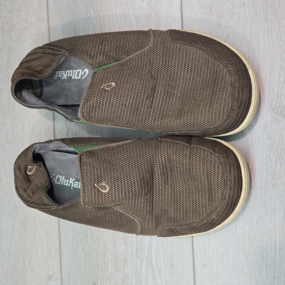 Olukai Nohea mesh slip on Loafer moccasin shoes mens sz 9 - Picture 4 of 15